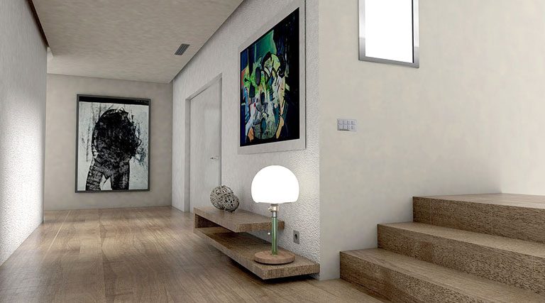 decoration murs couloir