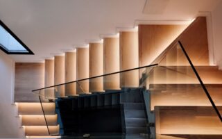 éclairage led escalier