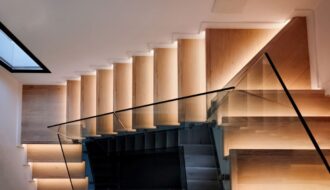 éclairage led escalier