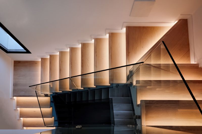 éclairage led escalier